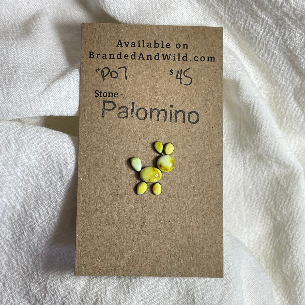 Palomino Cabochon - P07 C7F66751-BD0B-40BD-B156-8395C12483D8 Brandedandwild.com