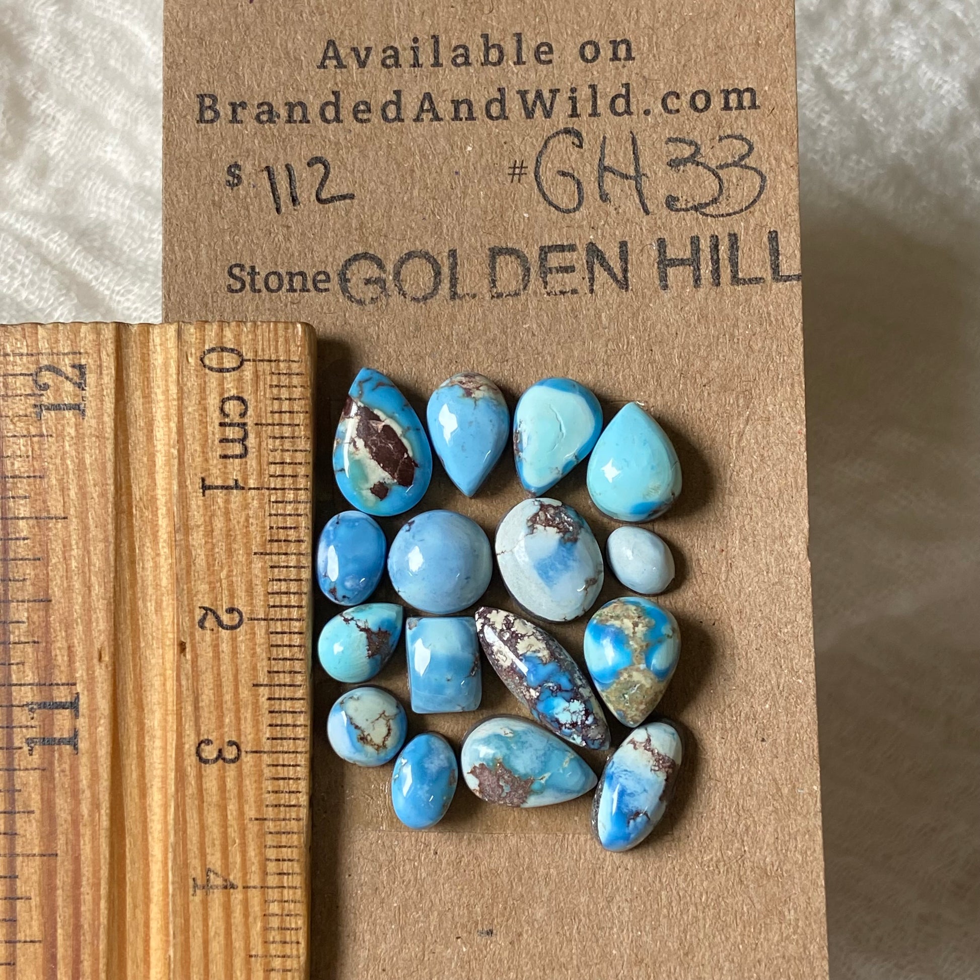Golden Hill Cabochon - GH33 C7FDA7E9-E7F4-4149-B7CB-DD059DE85648 Brandedandwild.com