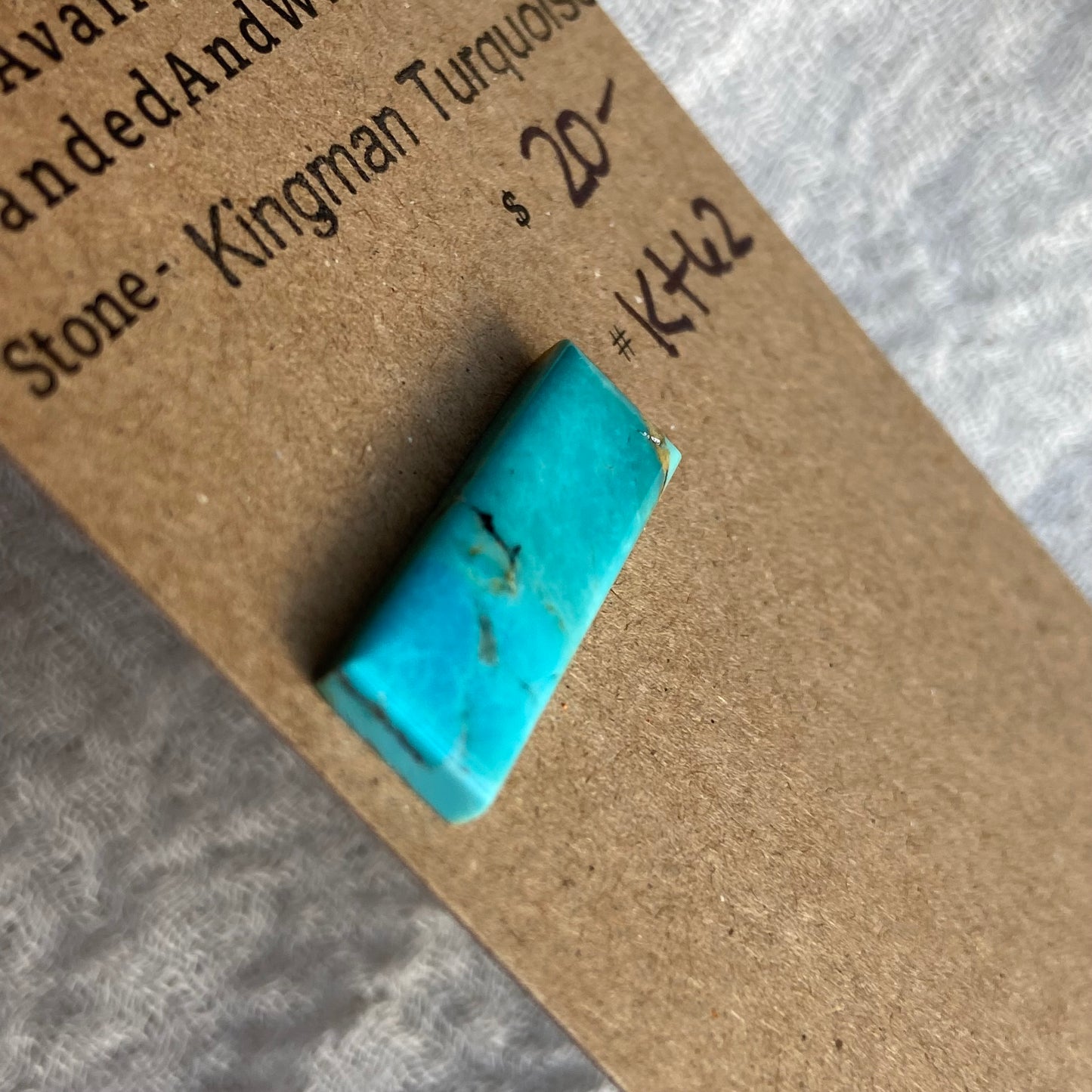 Kingman Turquoise Cabochon - KT62