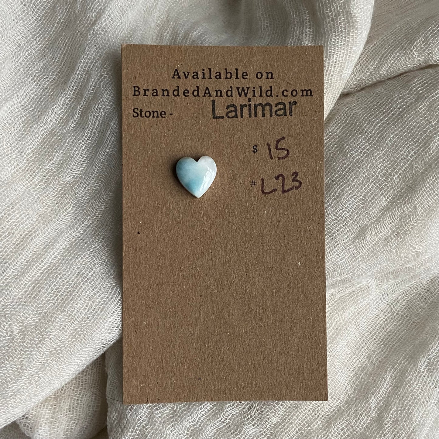 Larimar Cabochon - L23