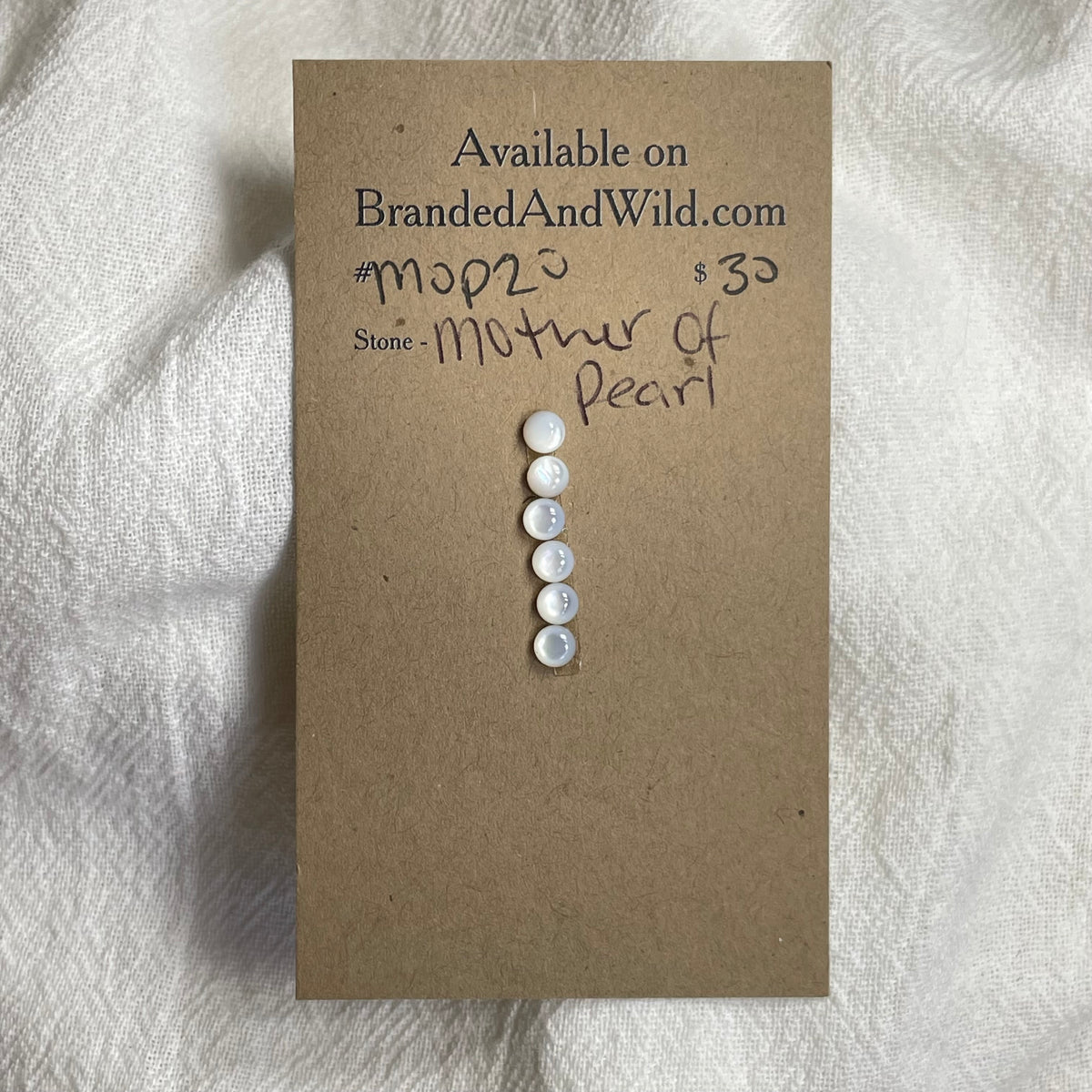 Mother of pearl cabochon - MP20