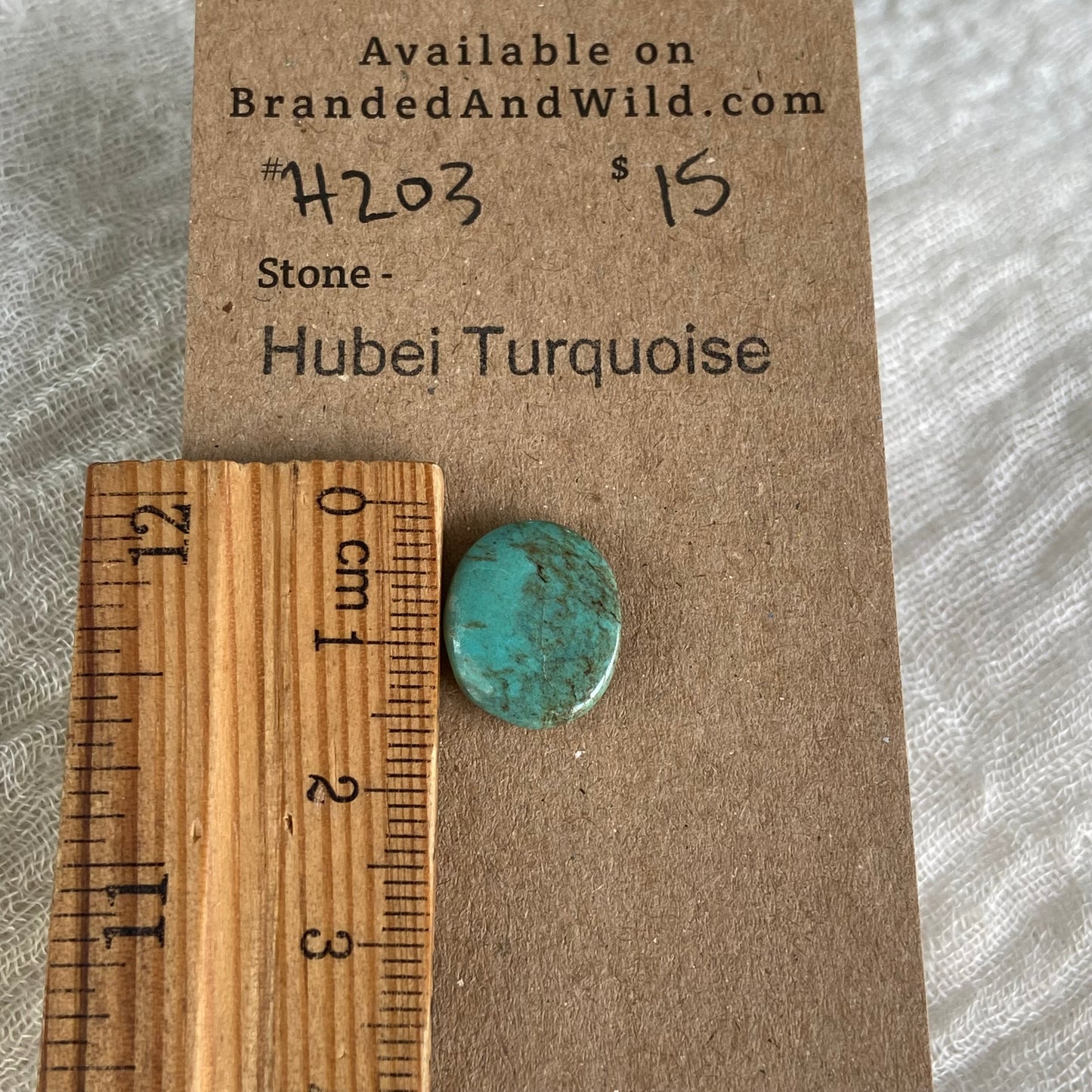 Hubei Turquoise Cabochon - H203