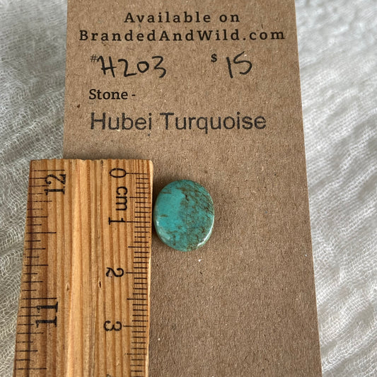 Hubei Turquoise Cabochon - H203