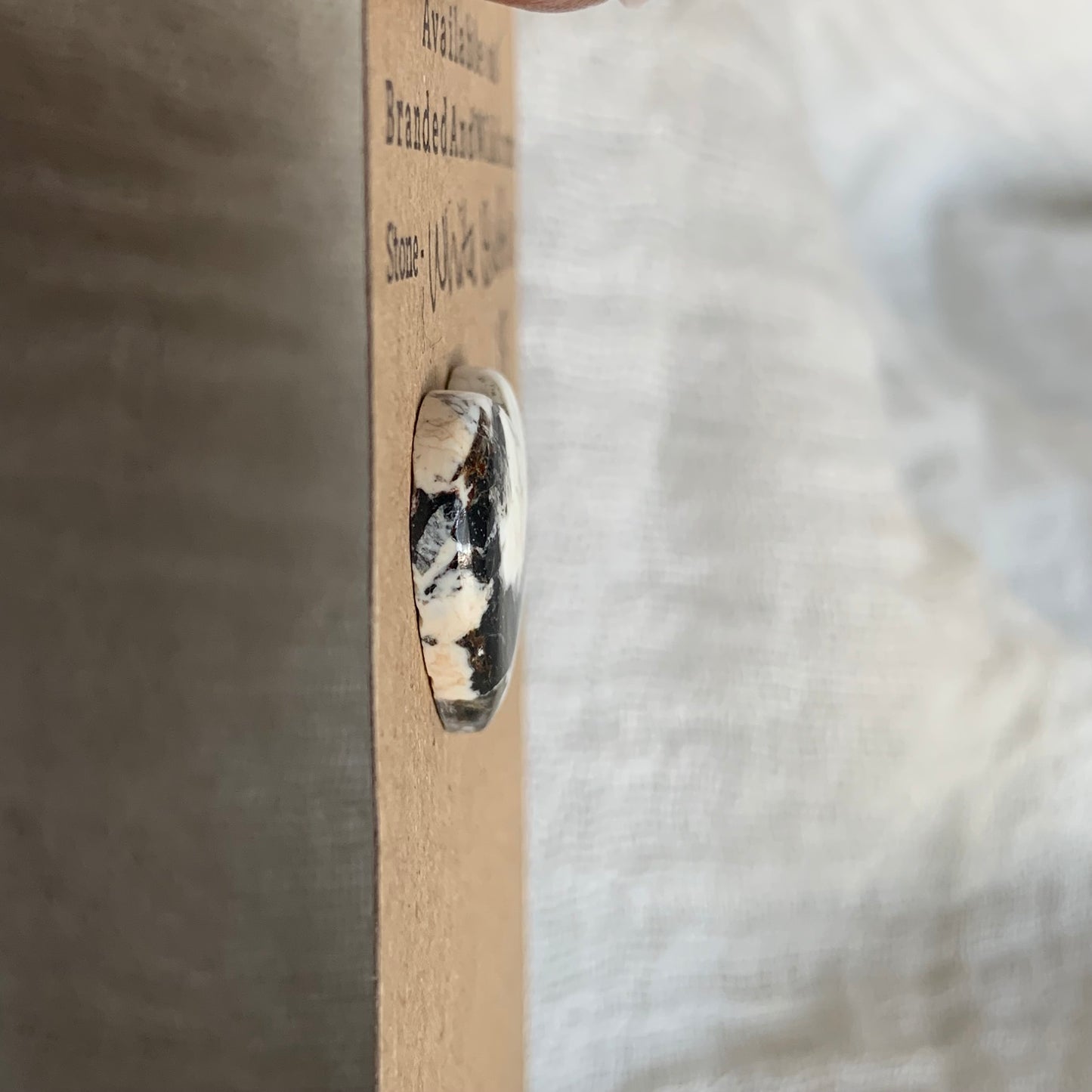White Buffalo Cabochon - WB43