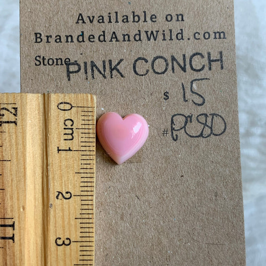 Pink Conch Cabochon - PC80