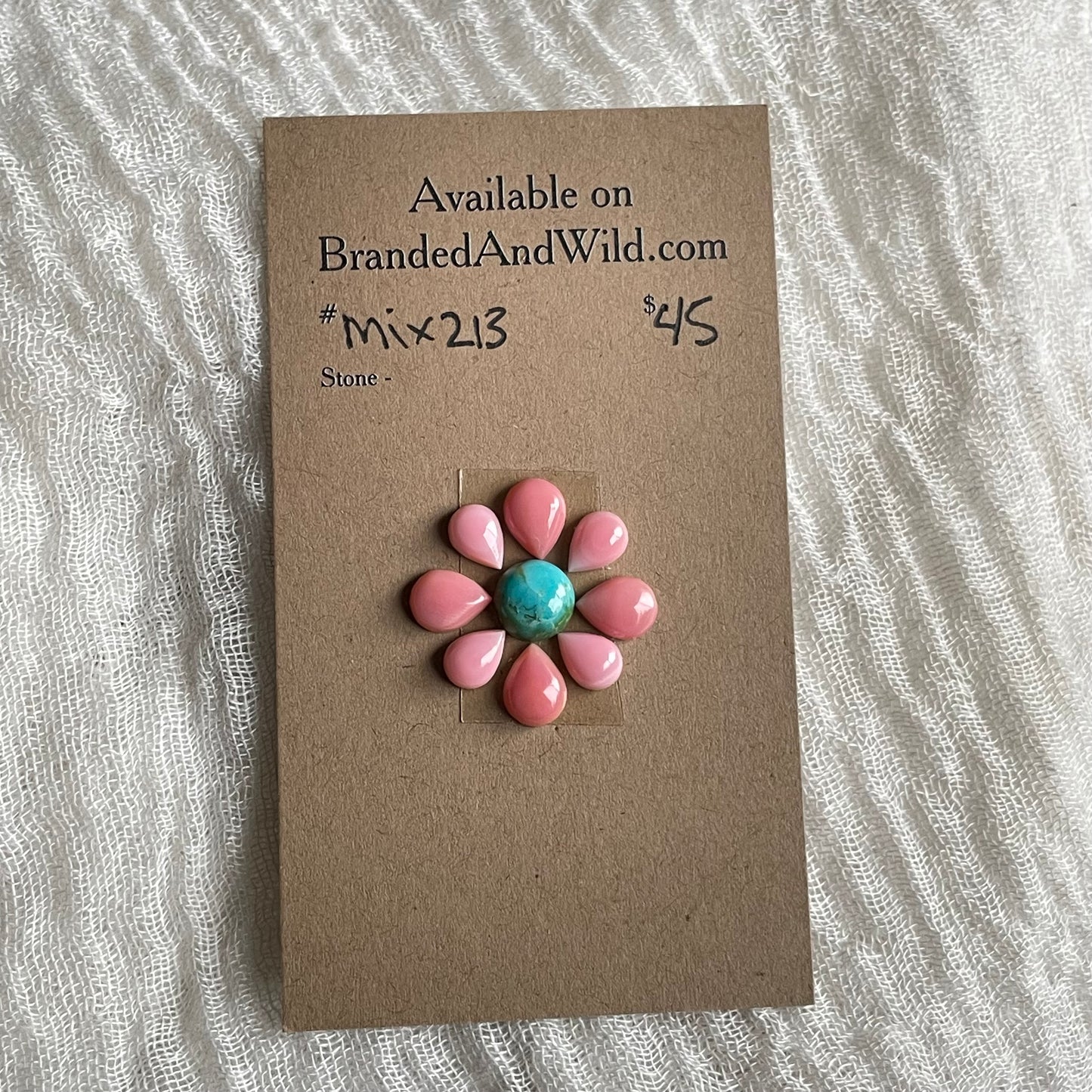 Kingman Mix Cabochon - MIX213 C84FAB23-4367-45A4-97AF-DCCA6CE60888 Brandedandwild.com