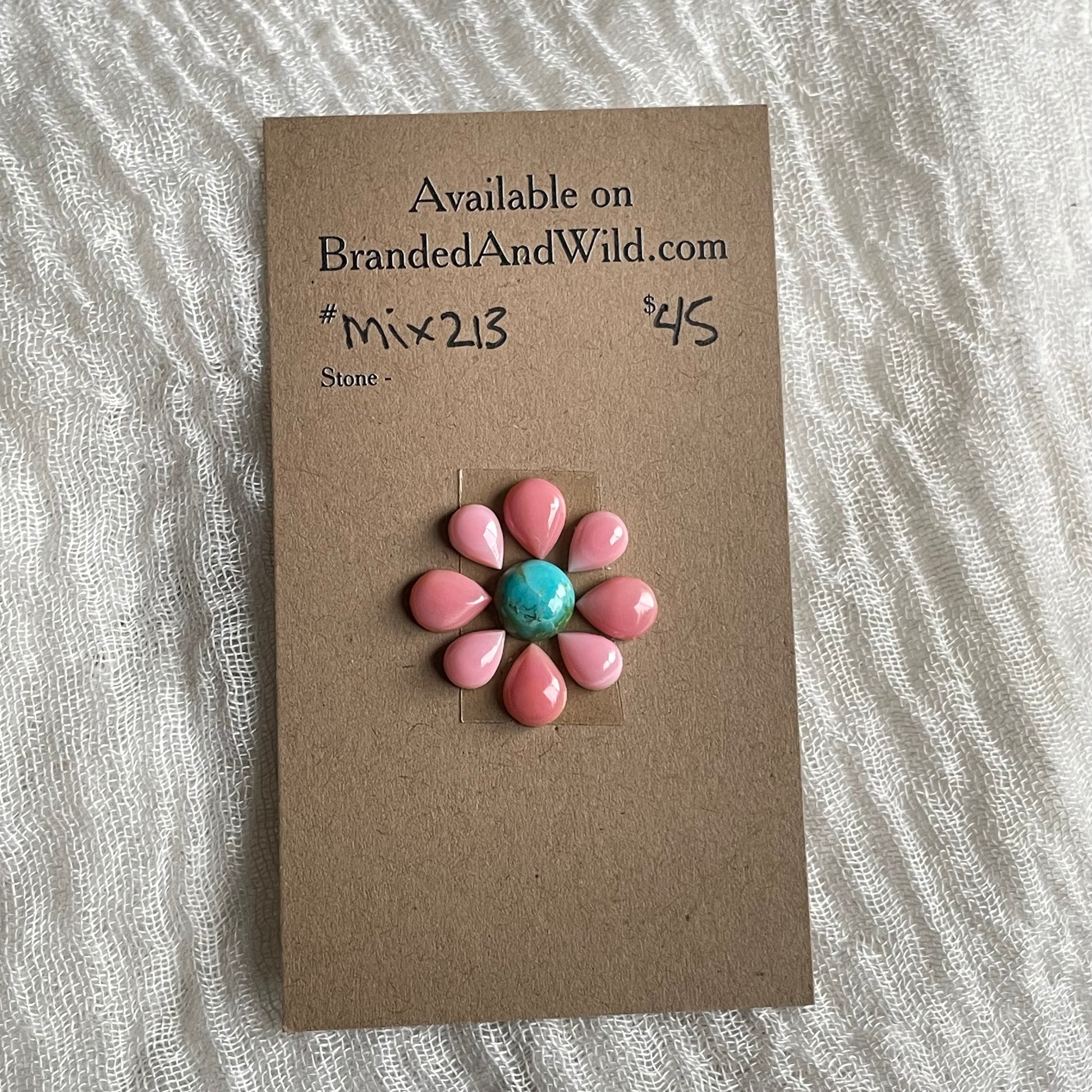Kingman Mix Cabochon - MIX213 C84FAB23-4367-45A4-97AF-DCCA6CE60888 Brandedandwild.com