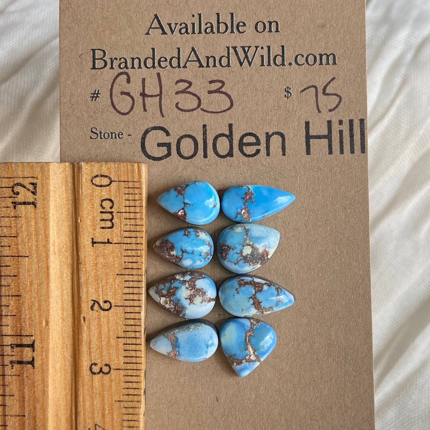 Golden Hill Cabochon - GH33 C850D643-5EB5-450C-B0B1-498319553CDE Brandedandwild.com
