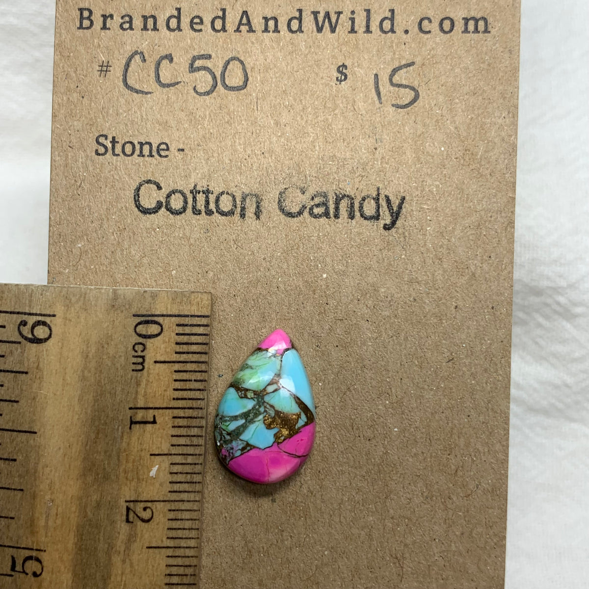 Cotton Candy Cabochon - CC55 C87DF3E8-A9D6-4EE8-8AC5-5C5E039B945F Brandedandwild.com