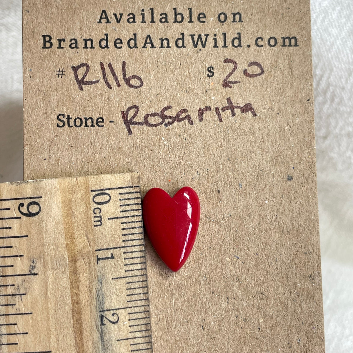 Rosarita - Cabochon - R116 C883960F-9A0A-430C-A8A8-EC018D2CD7AD Brandedandwild.com
