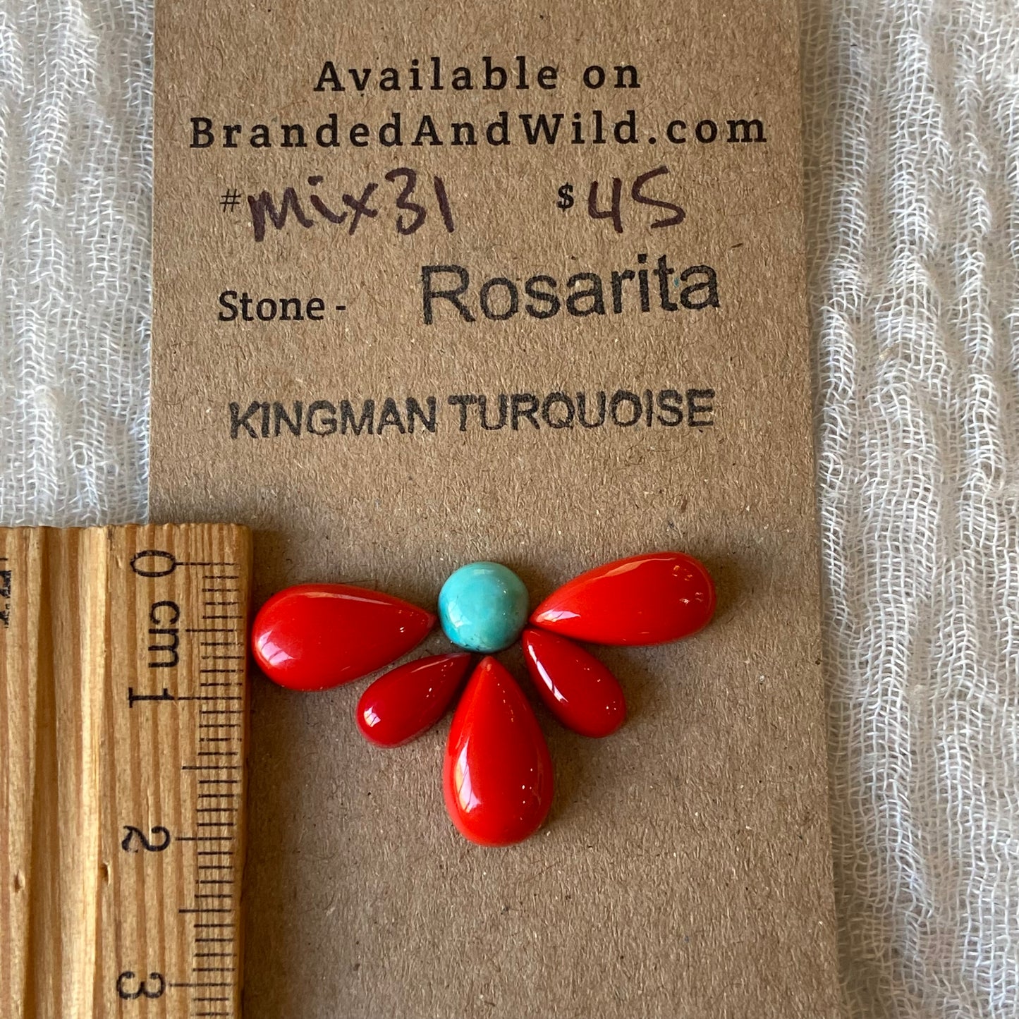 Rosarita / Kingman Cabochon - MIX31