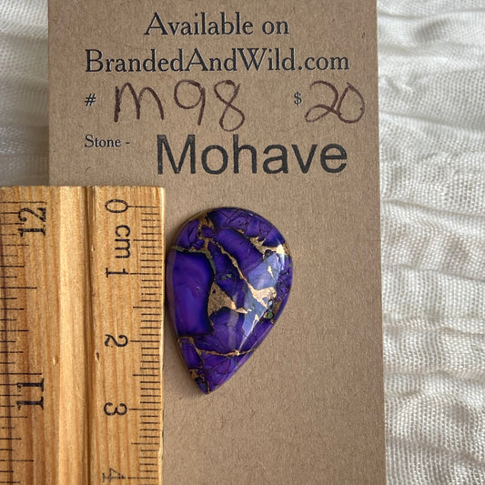 Mohave Cabochon - M98 Cabochon C8C015DB-A1F0-4597-9017-78C5782AE42D Brandedandwild.com