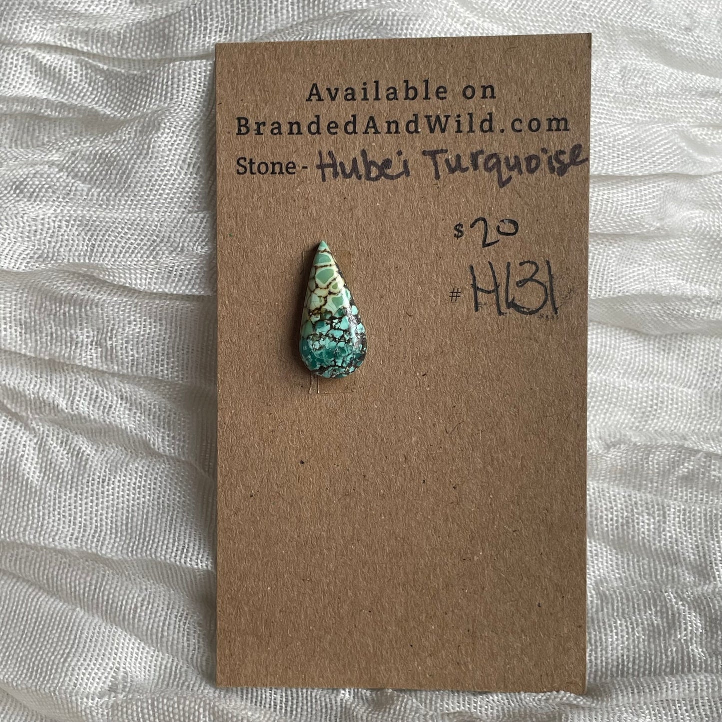 Hubei Turquoise Cabochon - H131 C8CB0721-2261-45B9-87E8-720C7103295C Brandedandwild.com