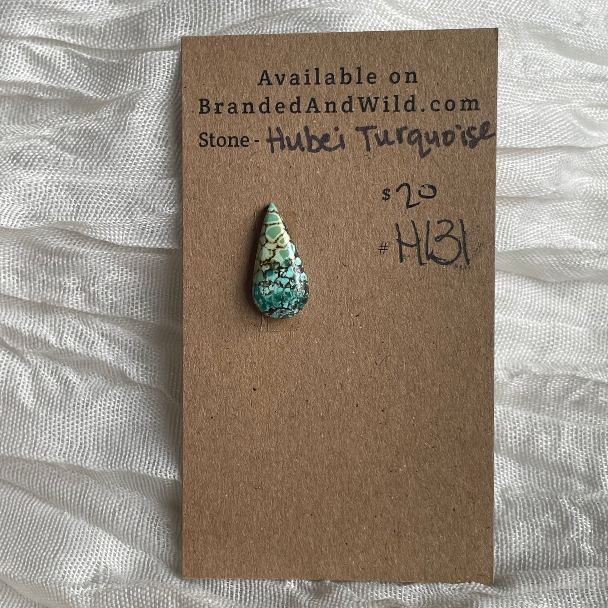 Hubei Turquoise Cabochon - H131 C8CB0721-2261-45B9-87E8-720C7103295C Brandedandwild.com