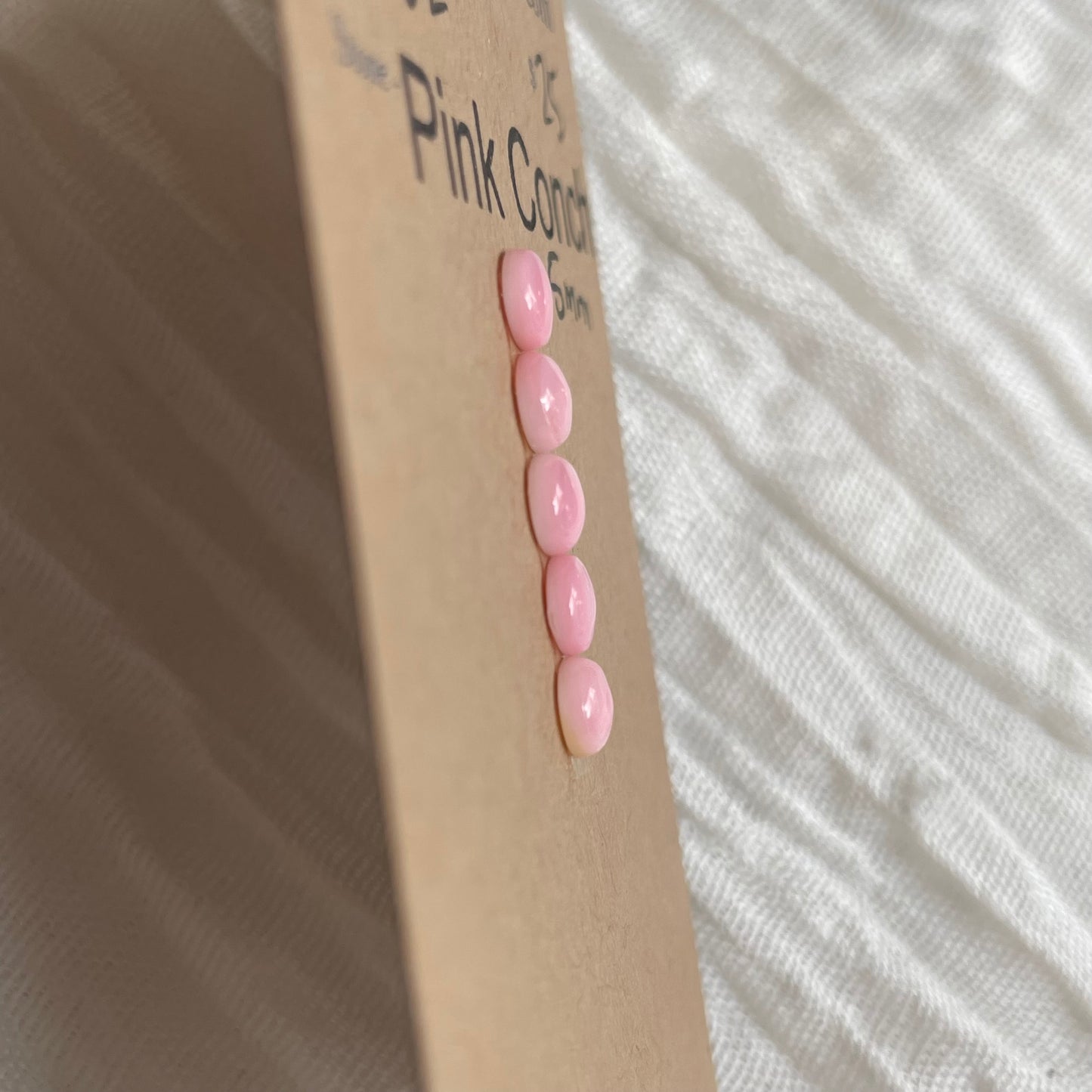 Pink Conch Cabochon - PC32 C8D61F89-0CE5-46FF-B2D5-79E109E408A8 Brandedandwild.com