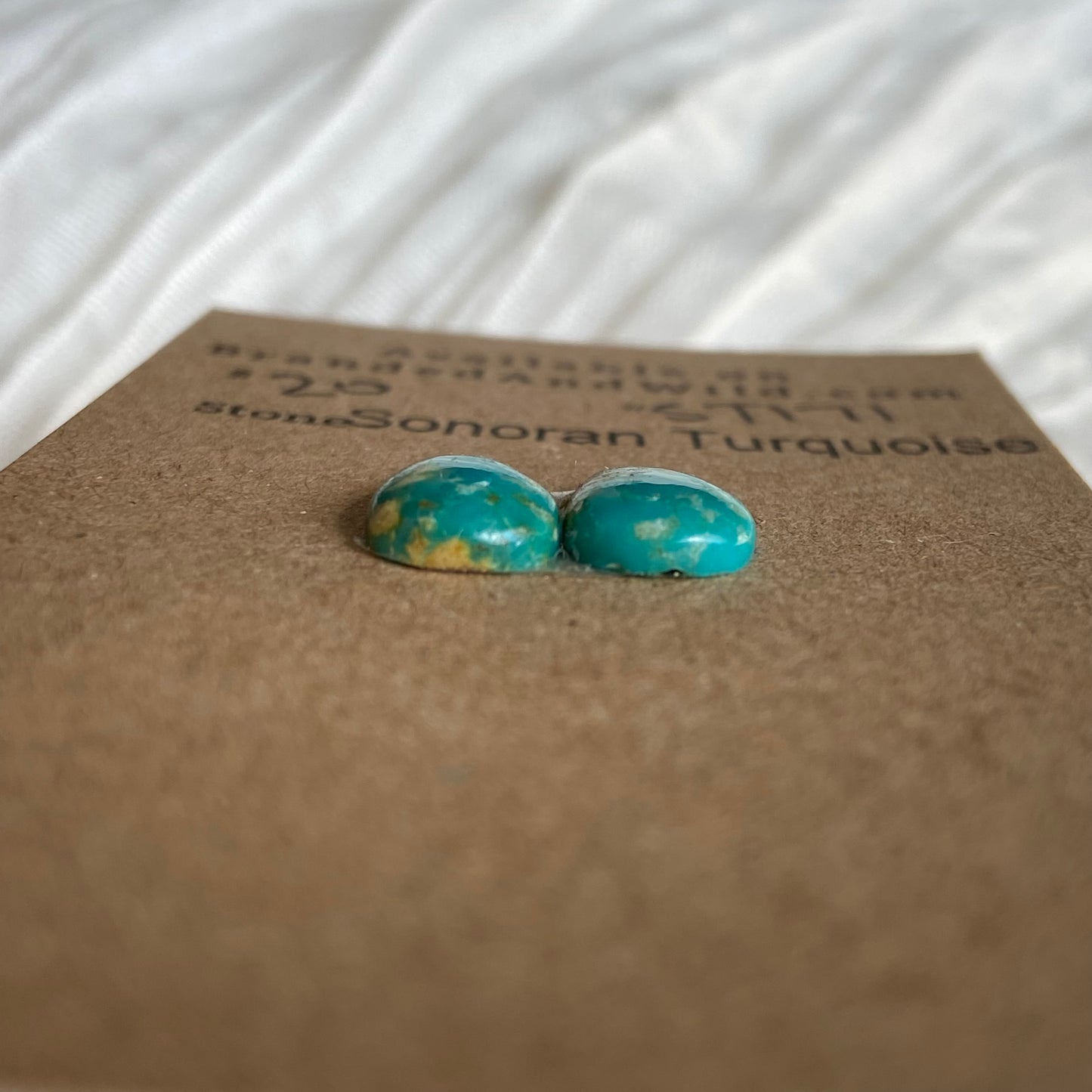 Sonoran Turquoise Cabochon - ST171 C8EF7180-2974-448B-BB3B-86BC26473ABB Brandedandwild.com