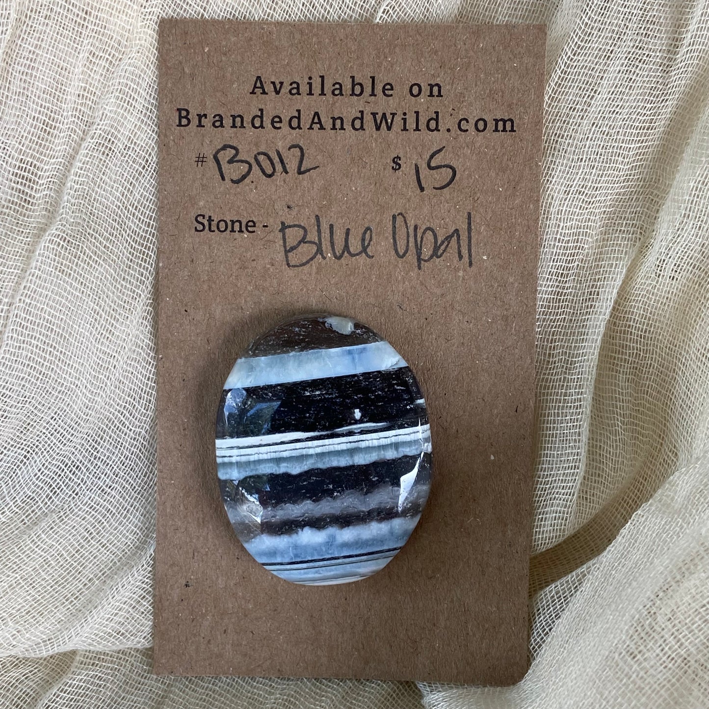 Blue Opal Cabochon - B012