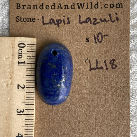 Lapis Lazuli Cabochon -Drilled- LL18