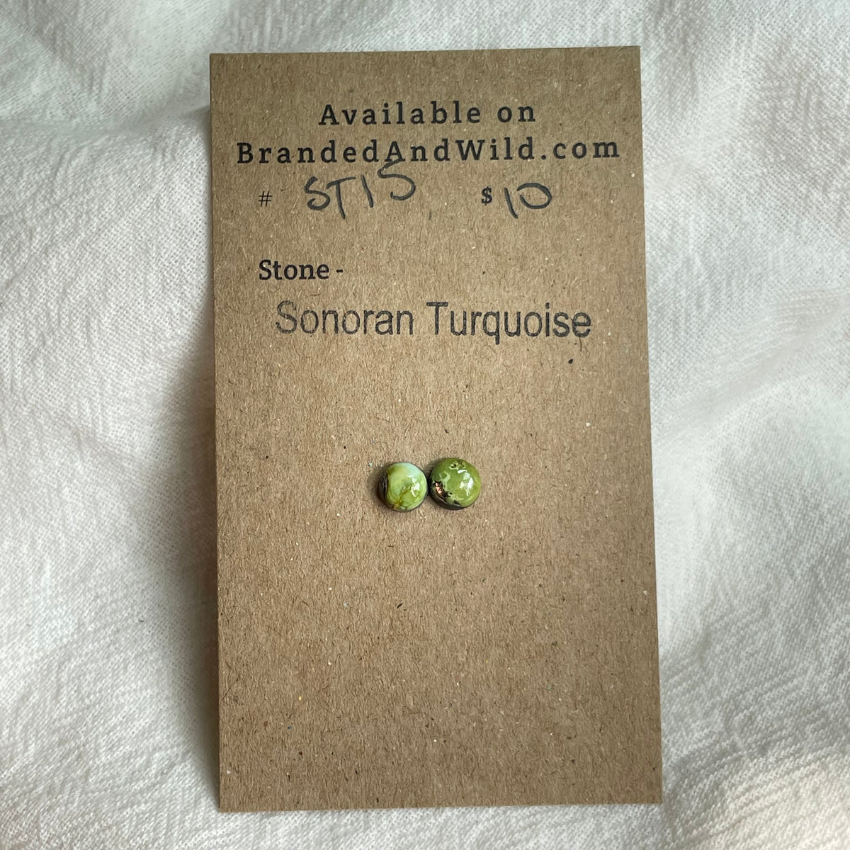 Sonoran Turquoise Cabochon - ST15 C925D958-0682-404C-8C50-F17C8E3B81FF Brandedandwild.com