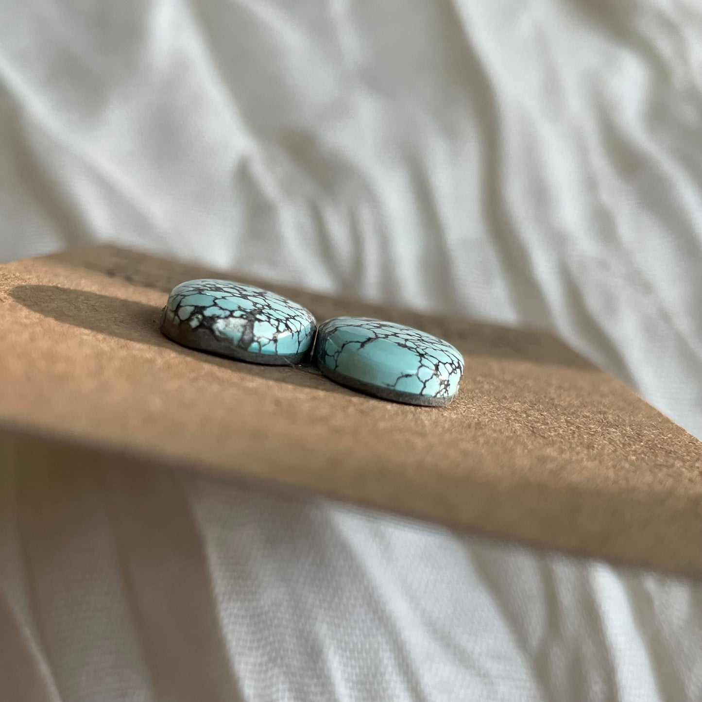 Hubei Turquoise Cabochon - H101 C930CC5D-7BE5-48C5-B394-E46A5CC0CA13 Brandedandwild.com