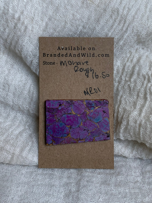 Mohave rough Cabochon - MR01