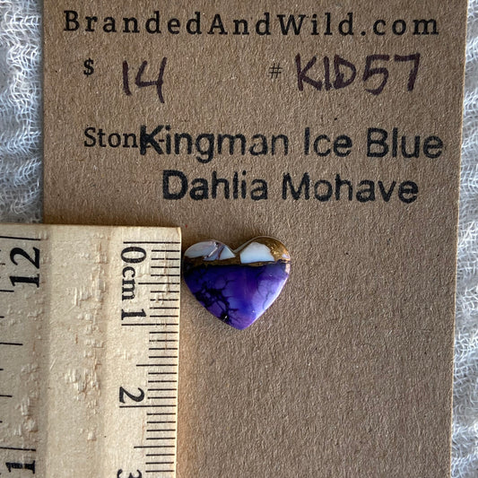 Kingman Ice Blue Dahlia Mohave - KID57