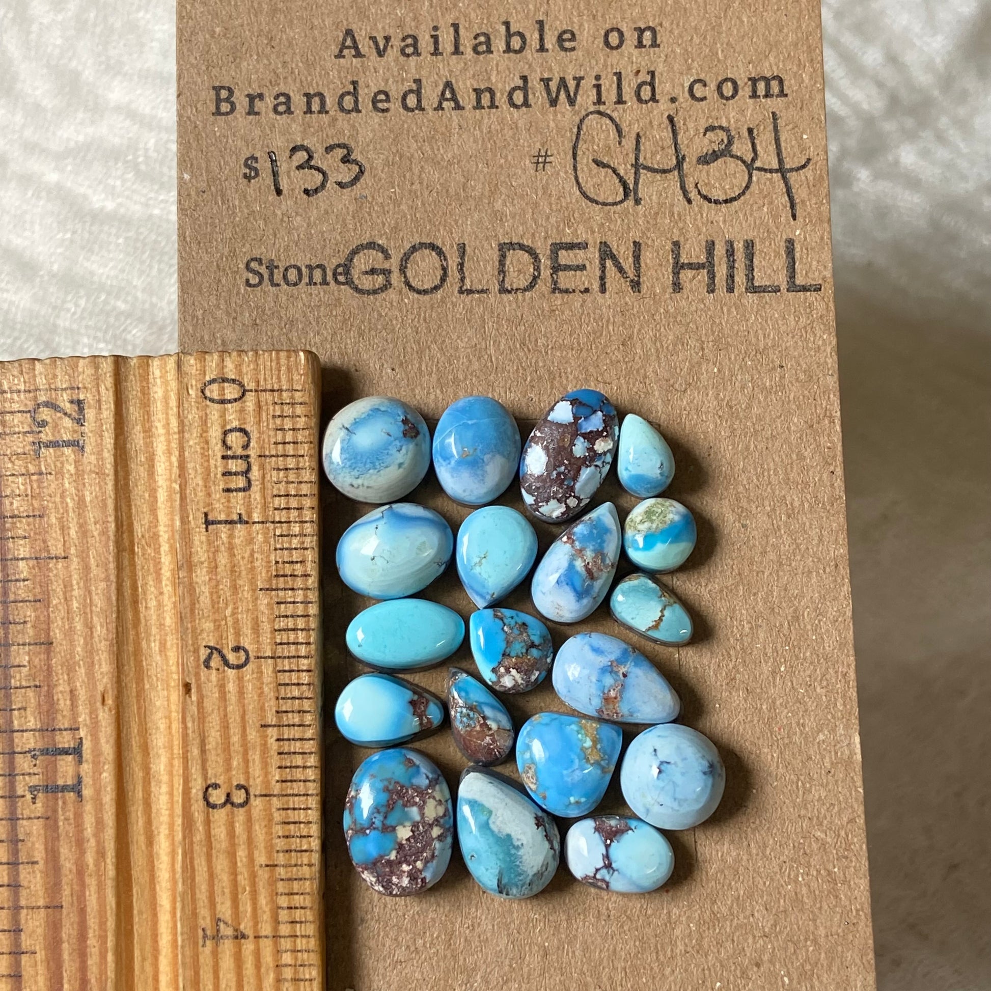 Golden Hill Cabochon - GH34 C97D5EA2-00EE-4B3D-A48A-12D49183357F Brandedandwild.com