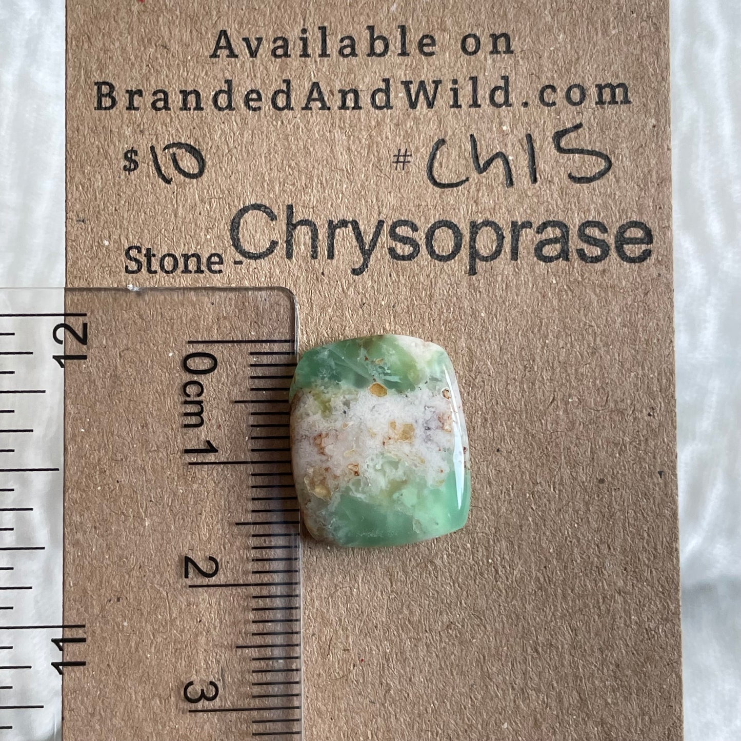 Chrysoprase Cabochon - Ch15