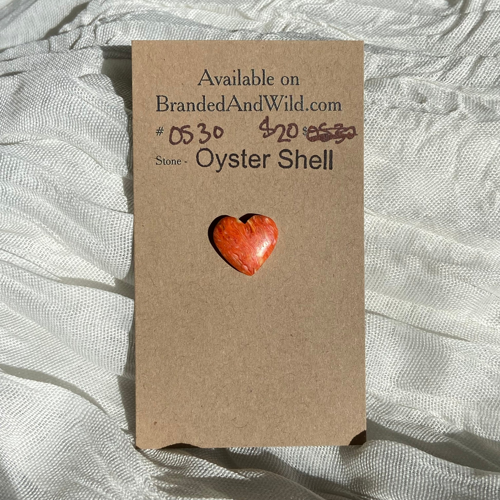 Oystershell Cabochon - OS30 C9B95F24-8EB1-490D-86A9-6FD38D5E8051 Brandedandwild.com