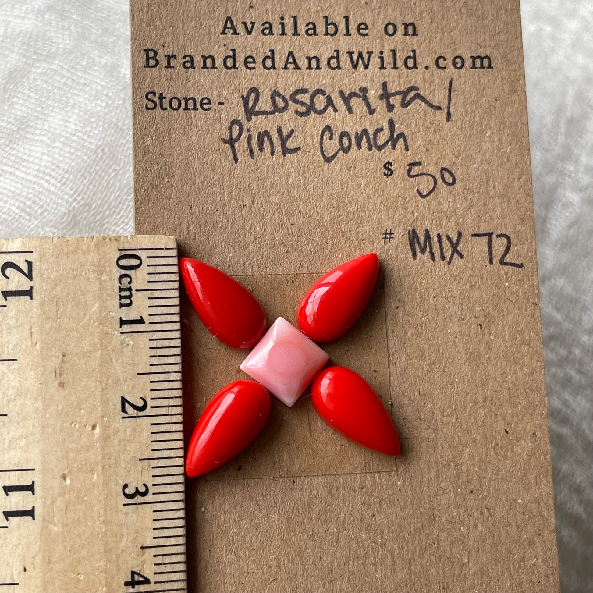 Rosarita / Pink Conch - Cabochon - Mix72 C9FE734E-8597-46A9-82EA-0D47D80513B3 Brandedandwild.com