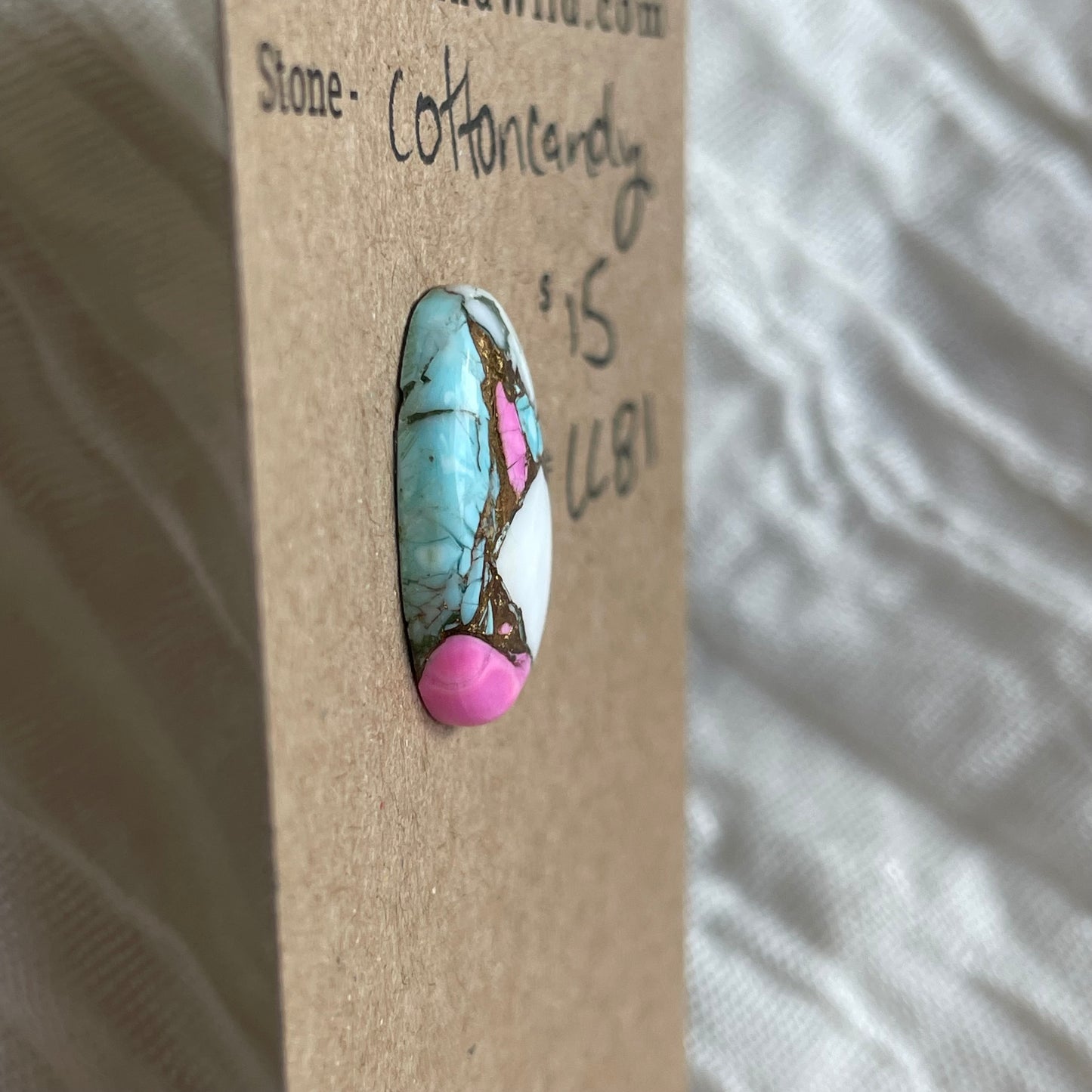 Cotton Candy Cabochon - CC81 CA0C03E3-D390-4E91-8F9F-8538F444CB5D Brandedandwild.com