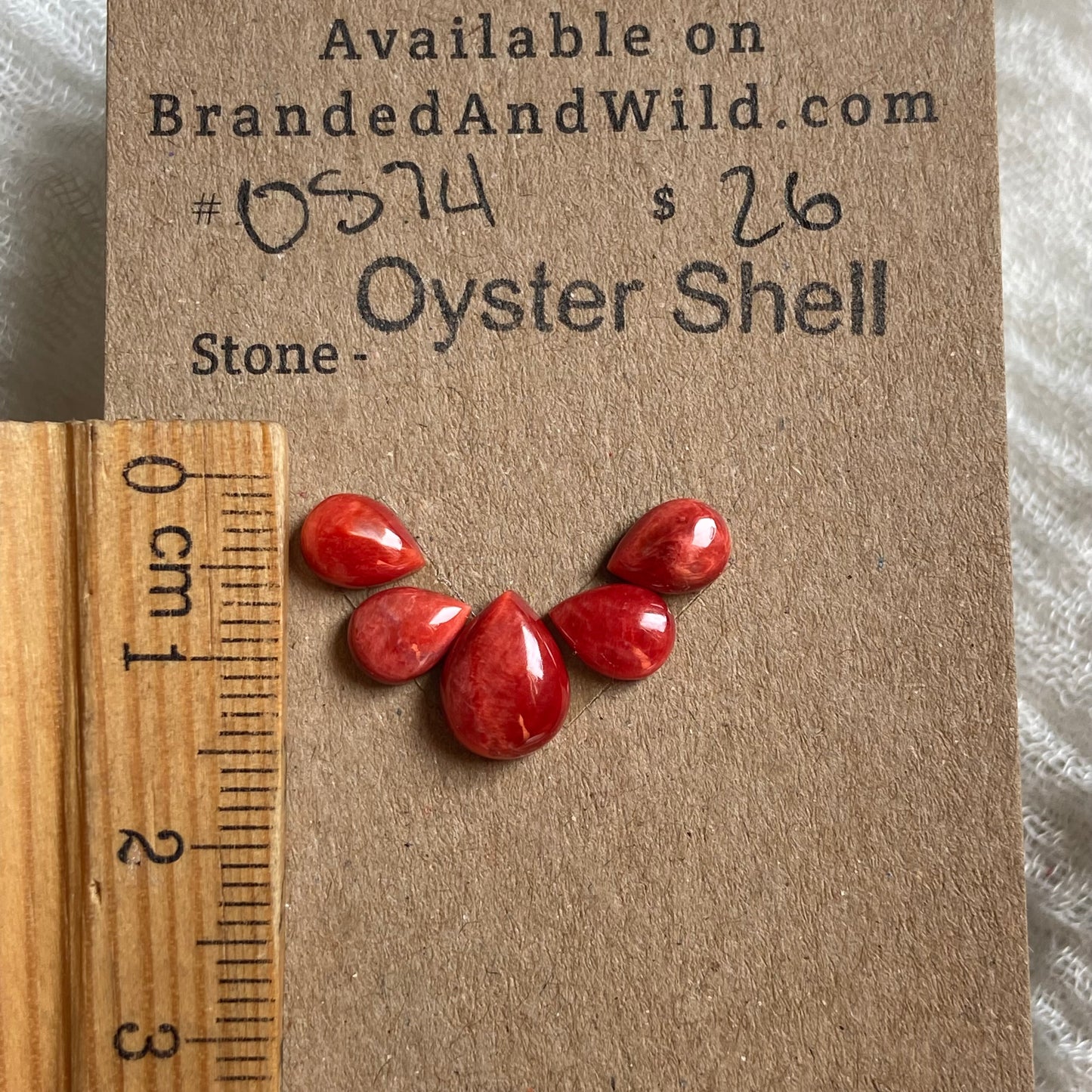 Oyster Shell Cabochon - OS74