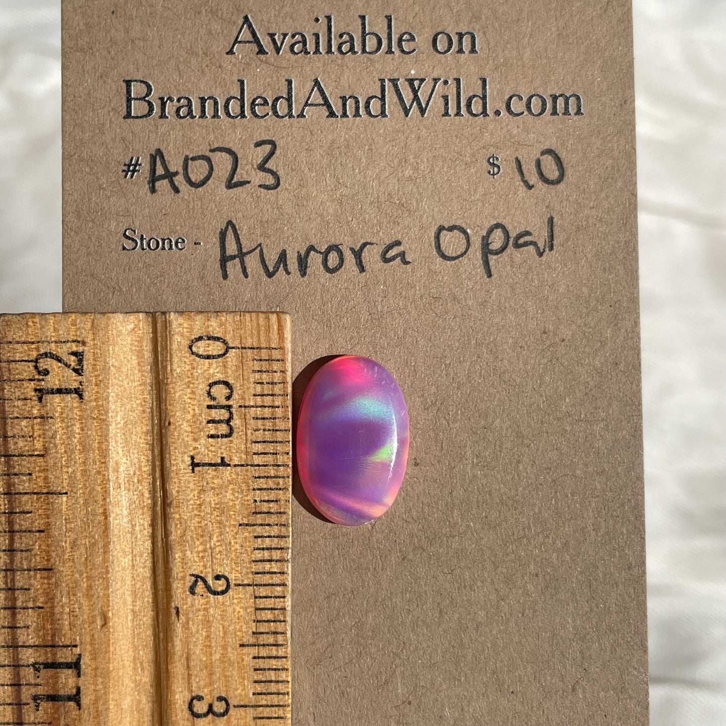 Aurora Opal Cabochon - A023 CA133FA6-60A8-4145-B0B3-96F0DBD3F2B1 Brandedandwild.com