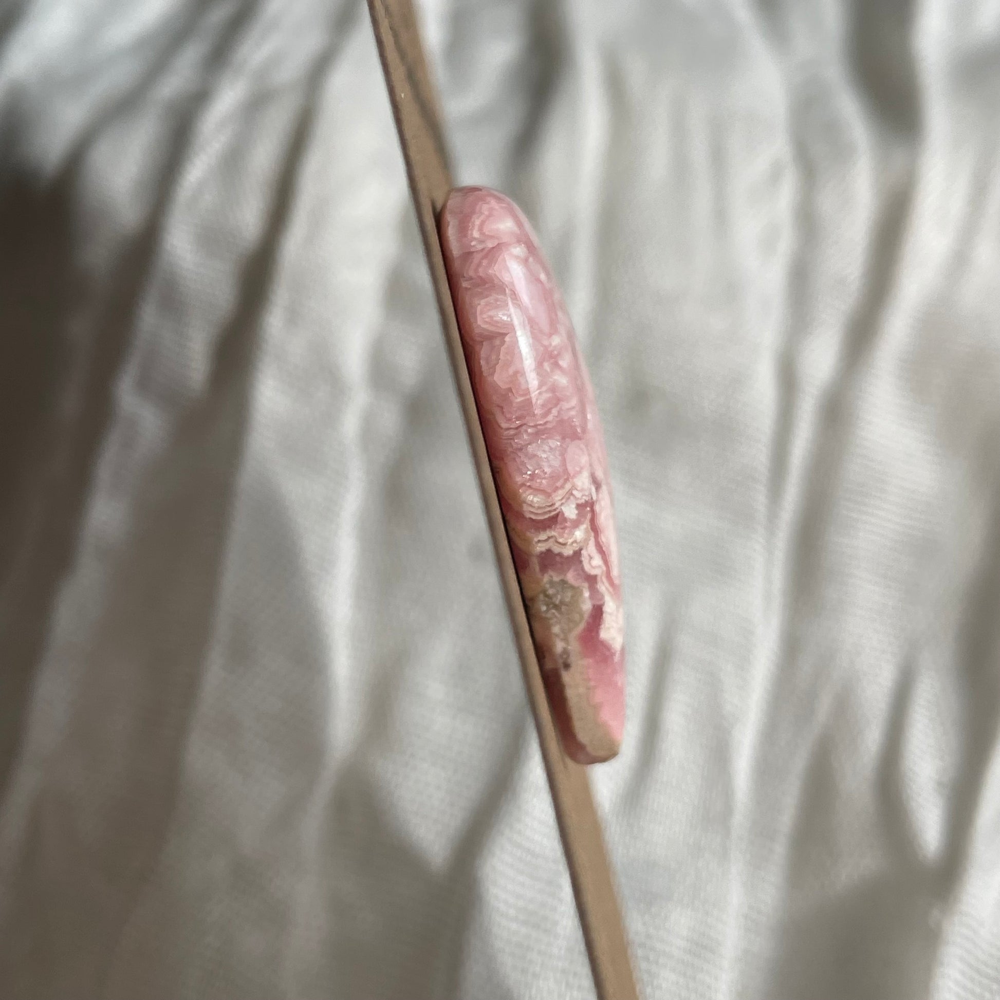 Rhodochrosite Cabochon - R03 CA26321E-9982-43BD-A5E2-08973E0ED6C7 Brandedandwild.com