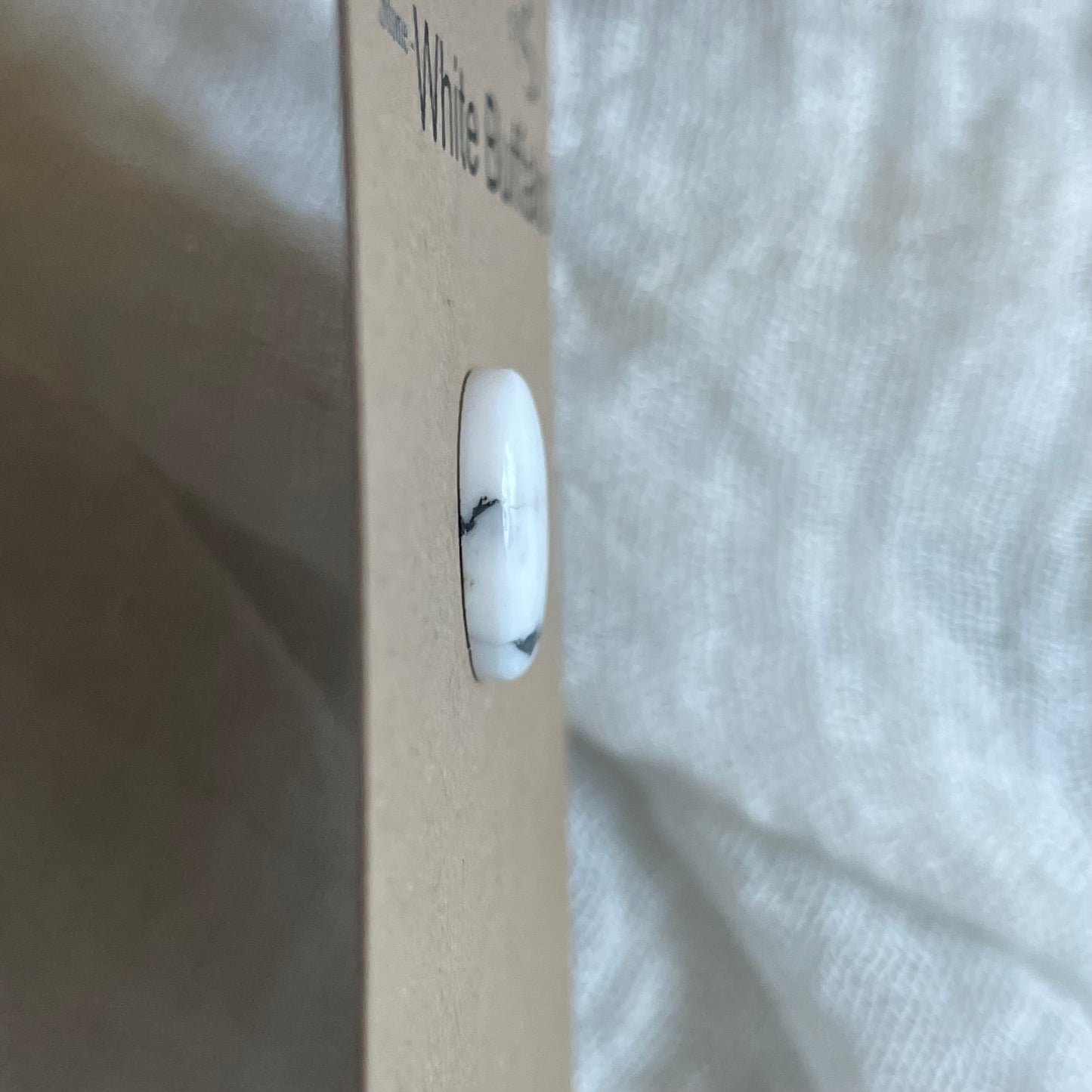 White Buffalo Cabochon - WB100