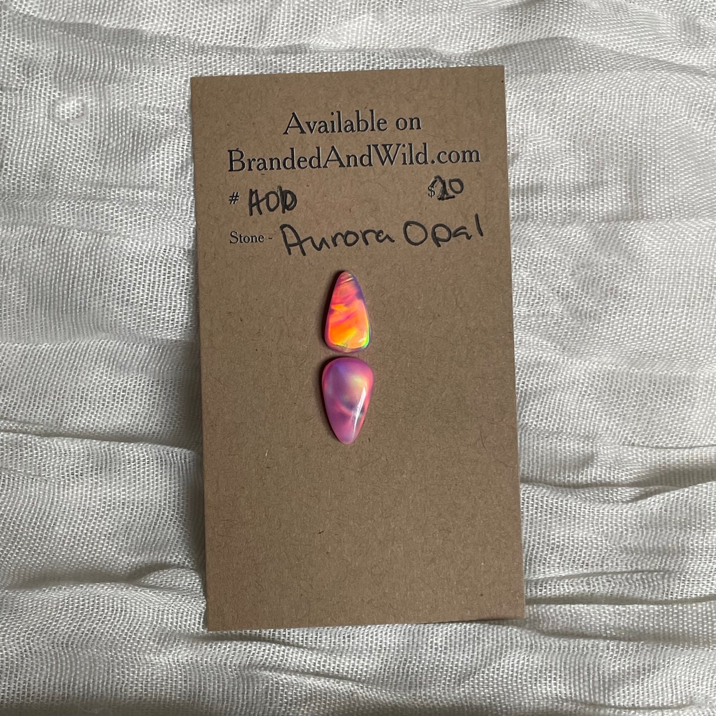 Aurora Opal Cabochon - A010 CA54EAF6-0C06-4D9A-B82B-70DA50A9B745 Brandedandwild.com