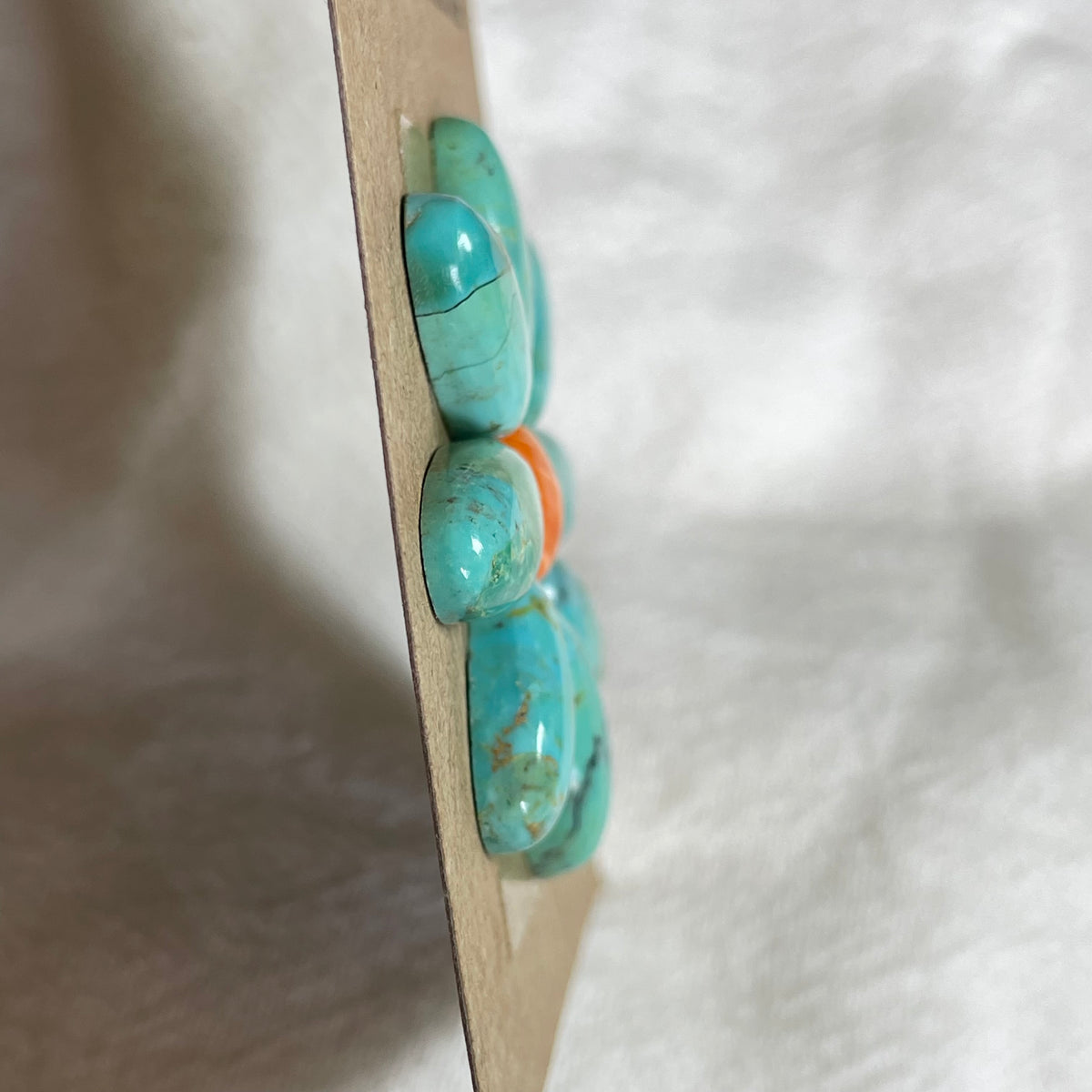 Kingman Turquoise / Oyster Shell Cabochon - KO29