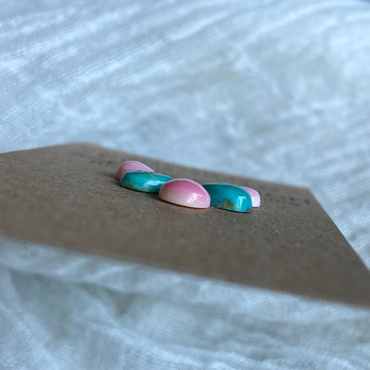 Pink Conch / Oyster Shell Cabochon - PK30