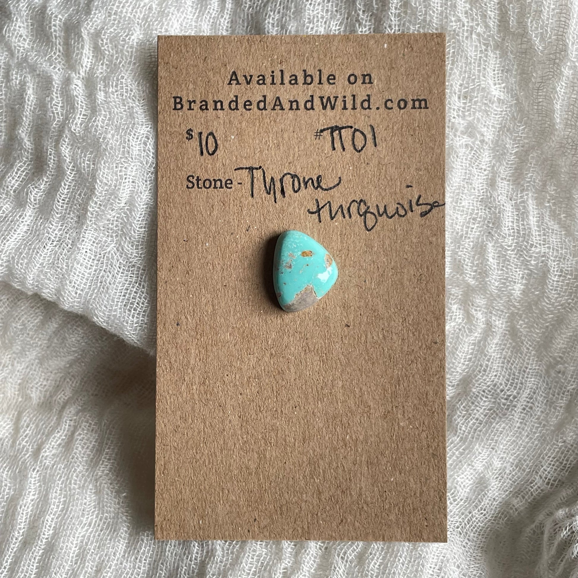 Tyrone Turquoise Cabochon - TT01 CAAF588C-BAFC-4A28-8540-ABD909444932 Brandedandwild.com