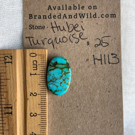Hubei Turquoise Cabochon - H113