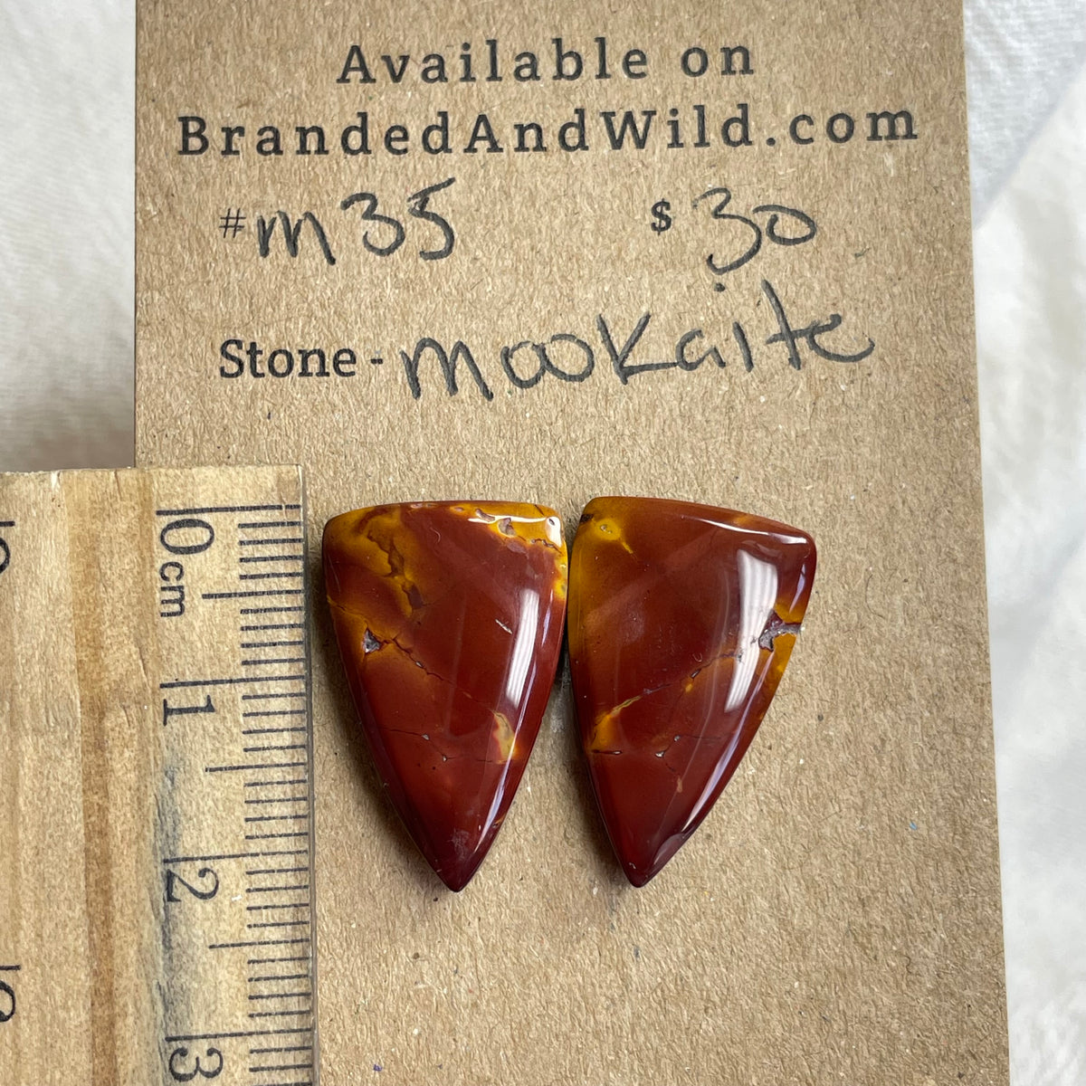 Mookaite Cabochon- M35 CAD3BCE2-6DB6-4044-9521-6249ACFA29E7 Brandedandwild.com