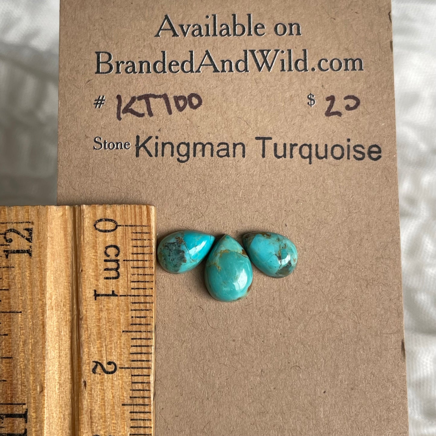 Kingman Turquoise Cabochon - KT100 CAD90FFE-905C-4C90-880E-6D56E5786B75 Brandedandwild.com