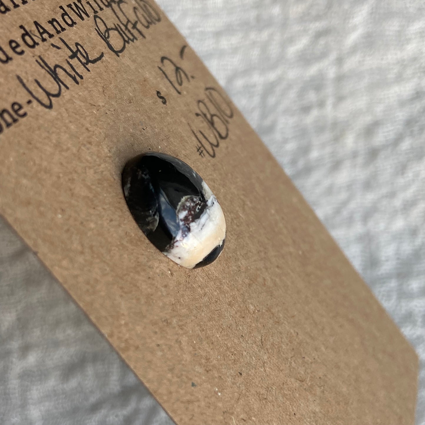 White Buffalo Cabochon - WB10