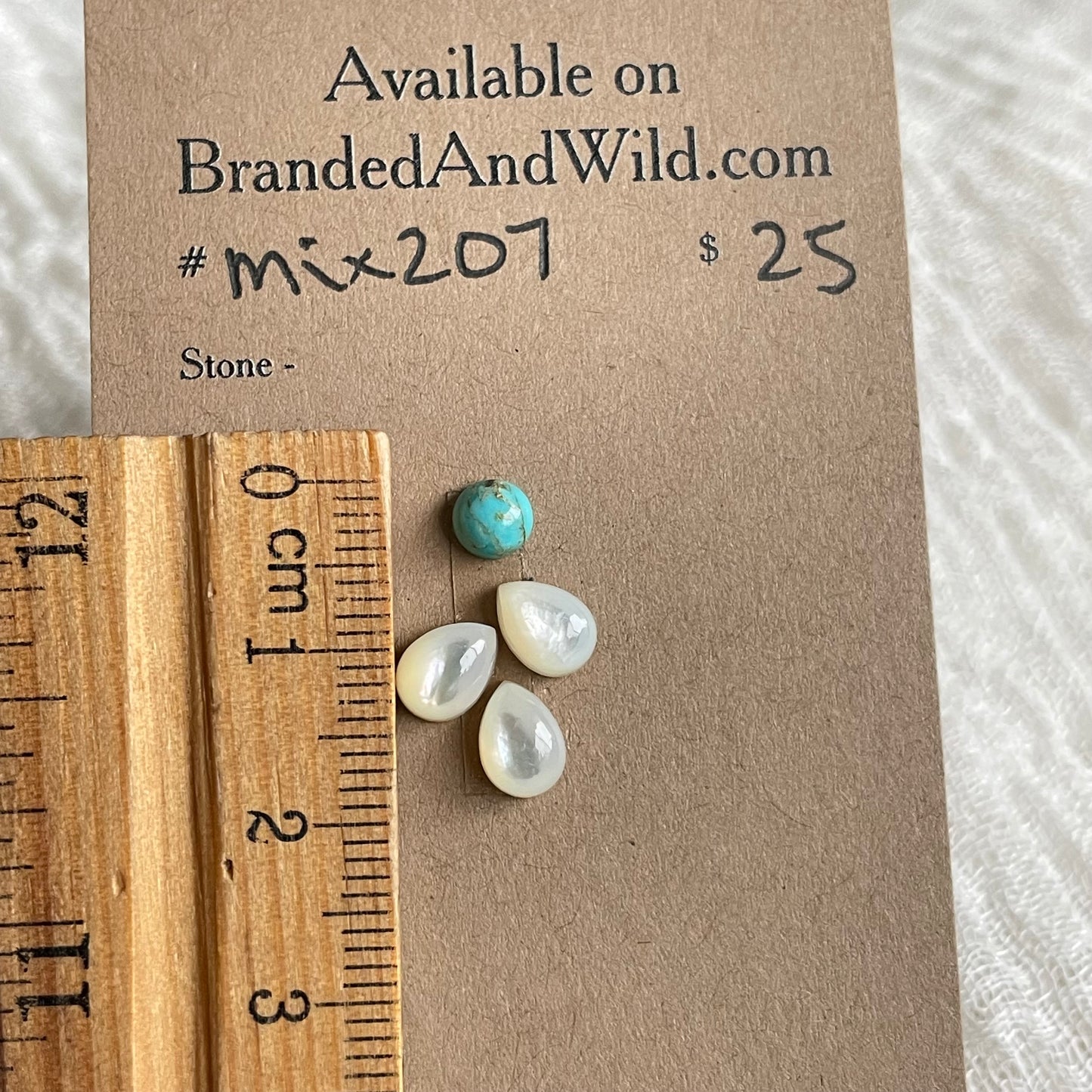 Kingman Mix Cabochon - MIX207 CADFF1F2-5803-4D9E-B67C-499EE709AD09 Brandedandwild.com