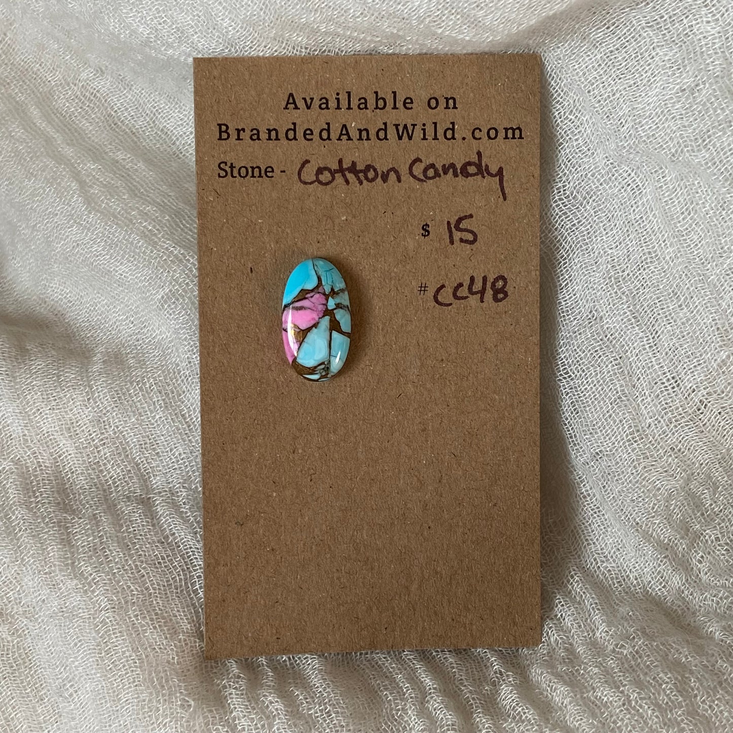 Cotton Candy Cabochon - CC48