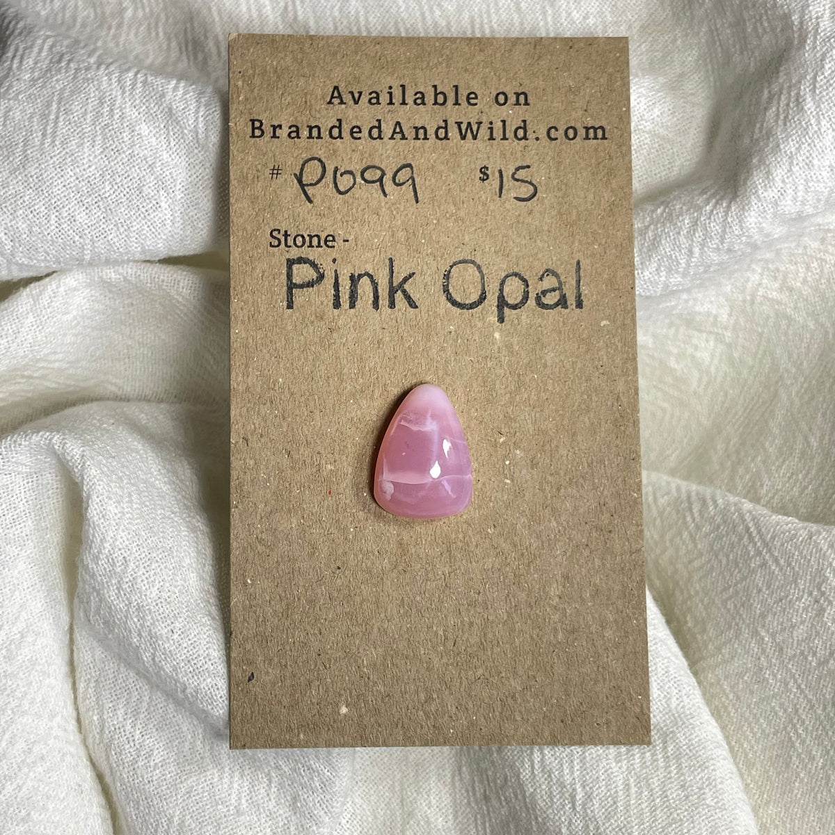 Pink Opal Cabochon - PO99 CAFC3C7B-D28A-484D-8BF4-B86E334DEEAE Brandedandwild.com