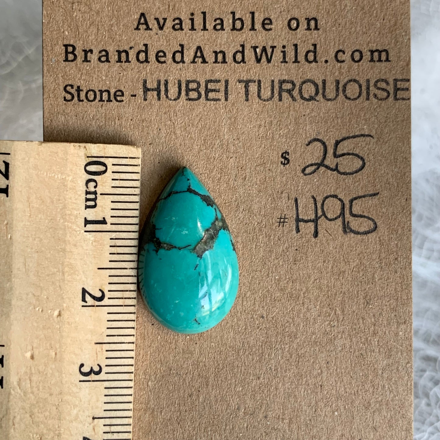 Hubei Turquoise Cabochon - H95