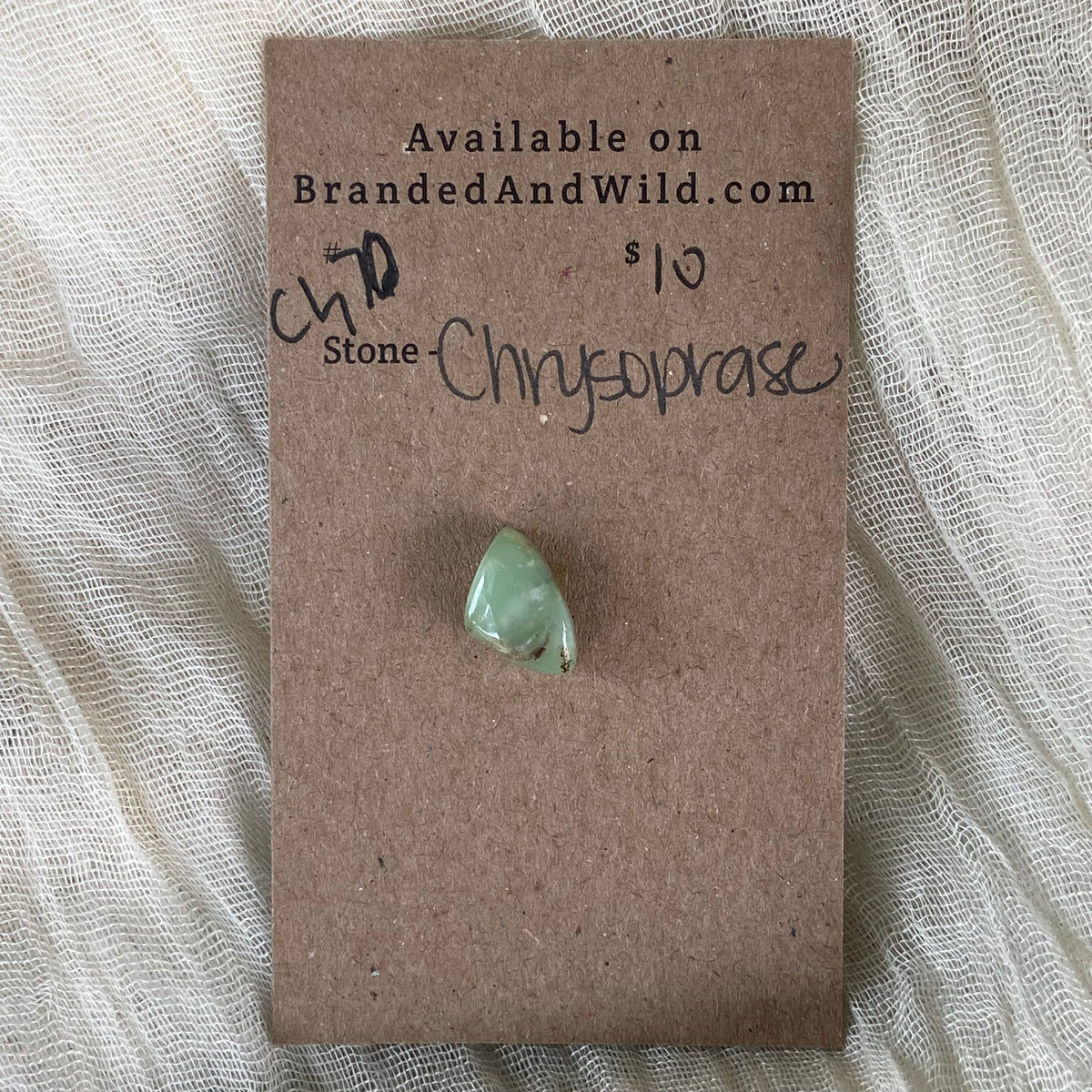 Chrysoprase Cabochon - Ch70 CB0150A5-113F-4E5C-A012-6194A45E473F Brandedandwild.com