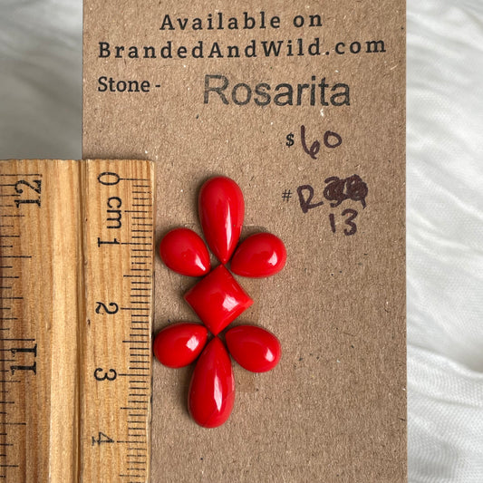 Rosarita - Cabochon - R13 CB1914EE-A14D-457E-8CCF-3F8A01DC982F Brandedandwild.com