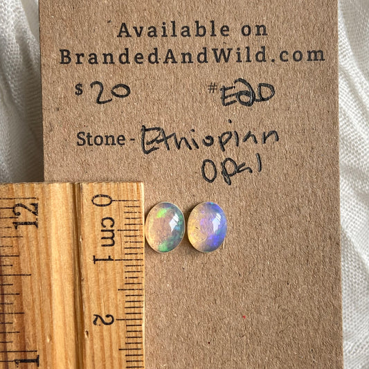 Ethiopian Opal Cabochon - E20 CB249161-0C0A-477B-841B-FF58DE53FC0B Brandedandwild.com